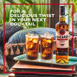 Bacardi spiced rum 1L - British product