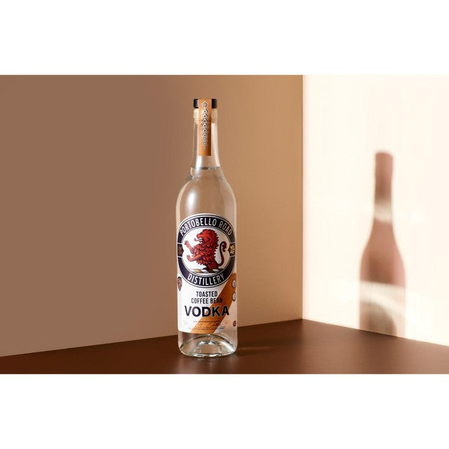 Portobello toasted coffee bean vodka 70cl, imported from the UK