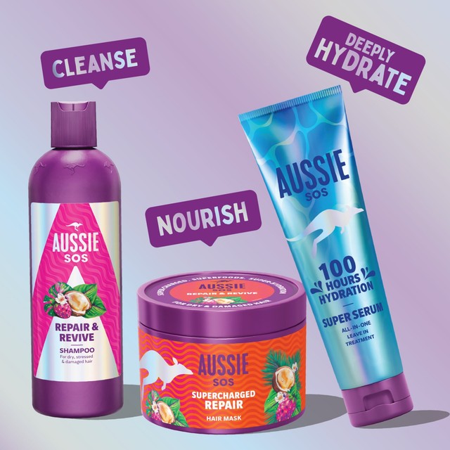 Aussie SOS Supercharged Repair Hair Mask 500ml - British product
