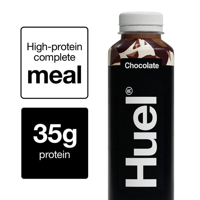 Huel Black Edition Chocolate meal replacement drink 500ml, UK version