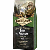 Carnilove duck and pheasant dry dog food 12kg - British product