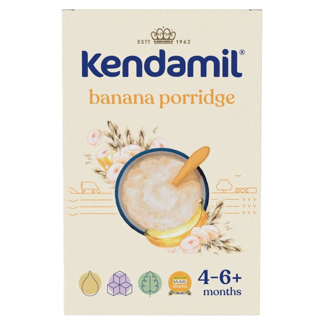 Kendamil banana baby porridge 150g, UK version