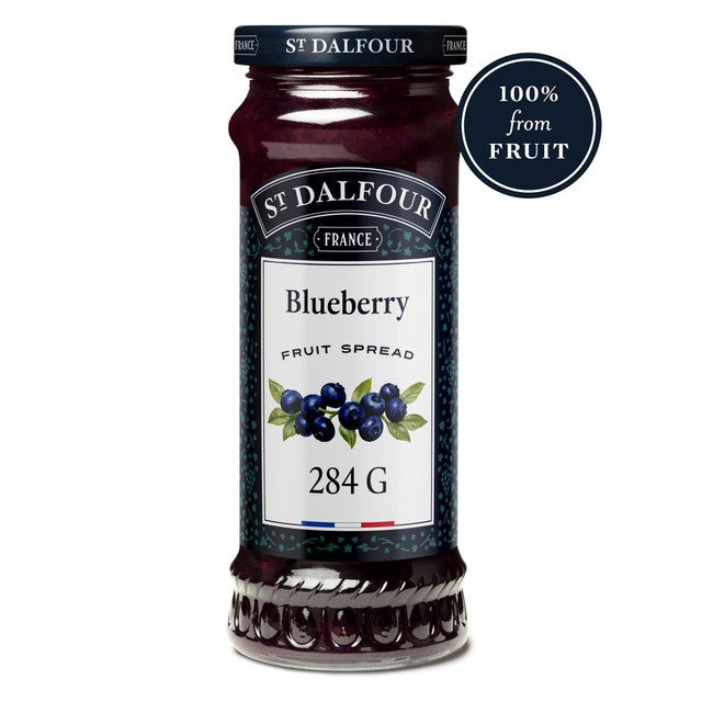St Dalfour blueberry fruit spread 284g (British brand)
