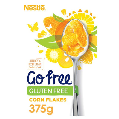 Nestle GoFree Gluten Free Cornflakes Cereal 375g