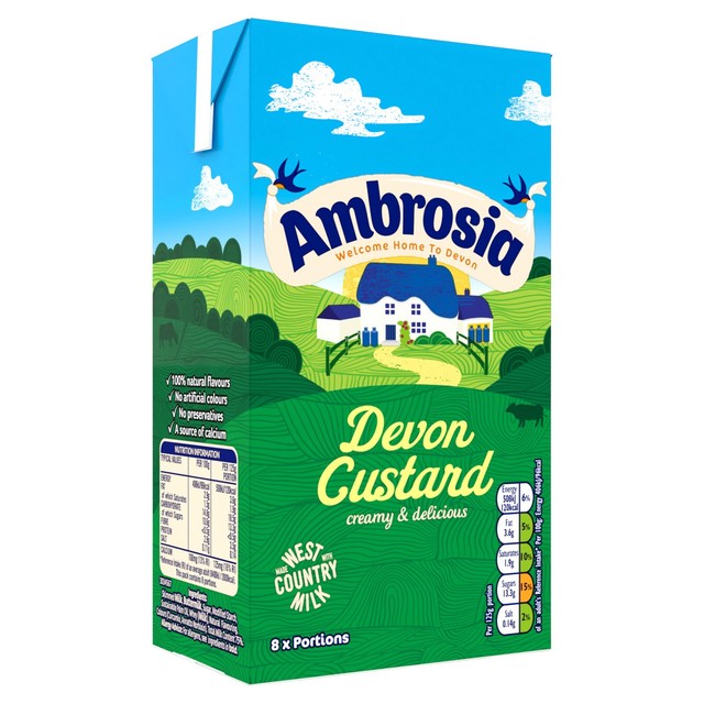 Ambrosia Devon custard 1kg - British product