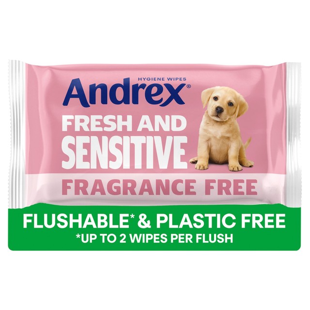 Andrex Fresh and Sensitive Hygiene Wipes 30 per pack - British product