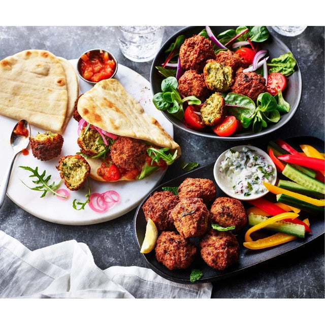 M&S aromatic fresh herb falafels 160g, imported from the UK