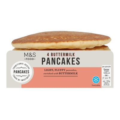 M&S Buttermilk Pancakes 4 stk