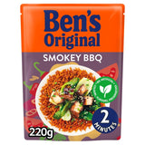 Ben's Original Smokey BBQ Microwave Rice 220g - British product