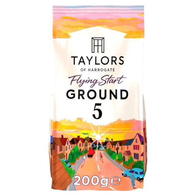 Taylors Of Harrogate Flying Start ground coffee 200g (British brand)
