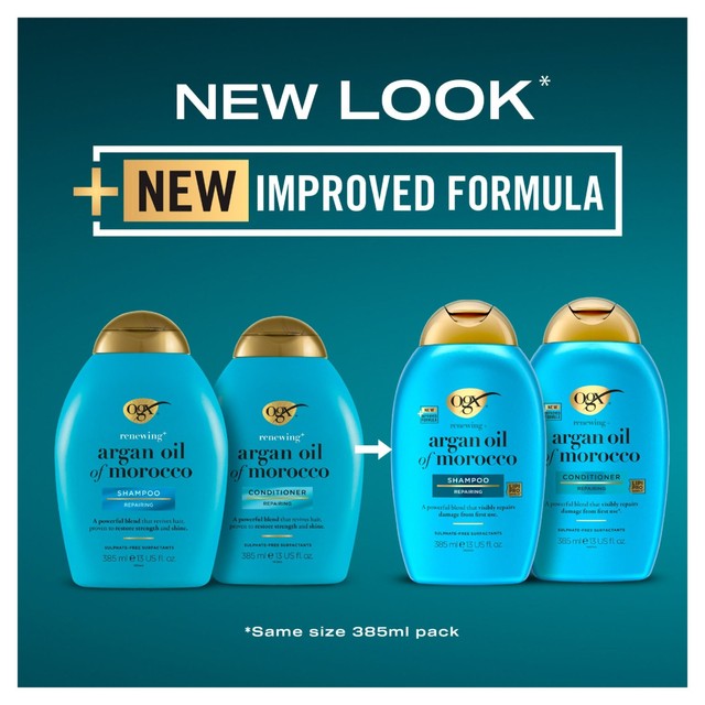 OGX Renewing Argan Oil conditioner 385ml (British brand)