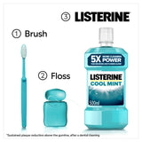 Listerine Cool Mint mouthwash 500ml, UK version