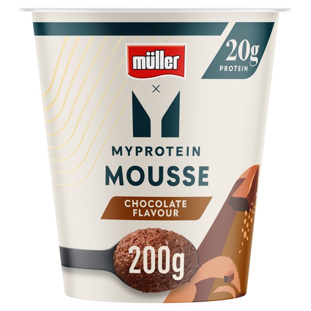 Muller MyProtein chocolate mousse pot 200g, imported from the UK