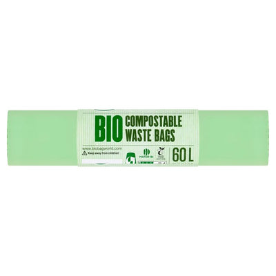 BioBag Compostable Swing Bin Liners 60L