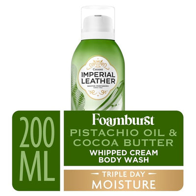 Imperial Leather Foamburst Triple Day Moisture Pistachio Oil & Cocoa Butter Shower Gel 200ml