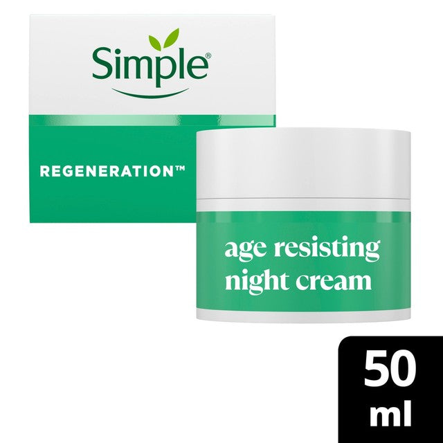 Simple Age Resisting Night Cream 50ml (British brand)