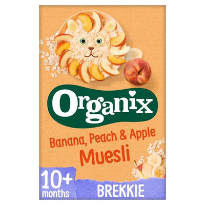 Organix Banana, Peach & Apple Organic Baby Muesli 200g