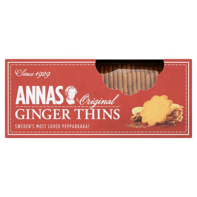 Anna's Ginger Thins Swedish Biscuits 150g