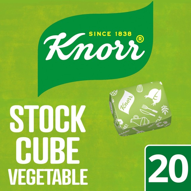 Knorr Vegetable Stock Cubes 20 x 10g, UK version