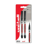 Uni-Ball Super Ink Permanent Marker Black 2pk