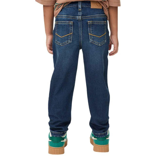 M&S Boys Skinny Jeans Dark Denim 4-5 Years, imported from the UK