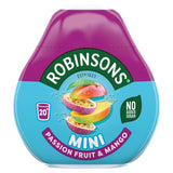 Robinsons passion fruit mango squash 66ml, imported from the UK