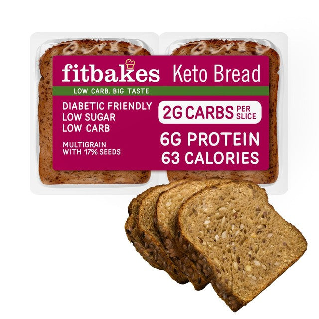 Fitbakes Keto Bread 190g - British product