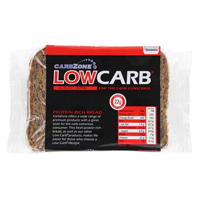 Carbzone Lavkarbo proteinrikt brød 250g