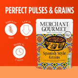 Merchant Gourmet Spanish-Style Grains & Rice 250g, imported from the UK