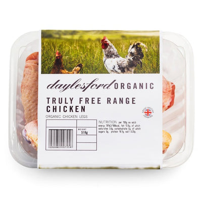 Daylesford Organic Chicken Legs Poultry 500g