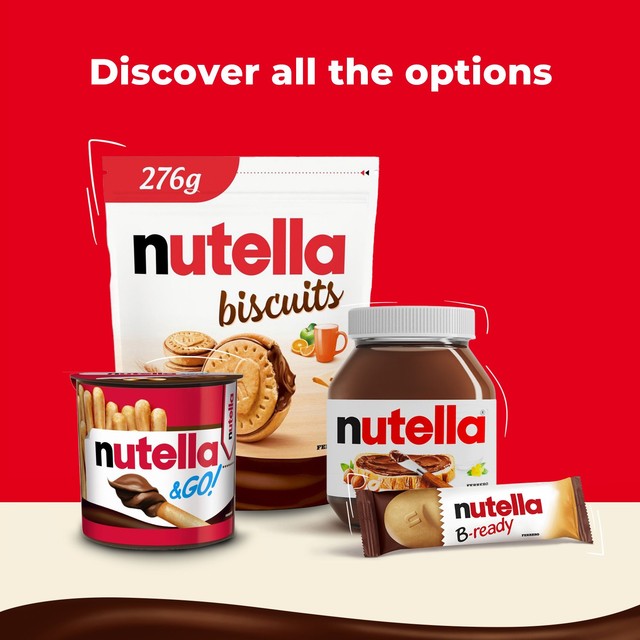 Nutella B-ready chocolate wafer bar 132g, imported from the UK