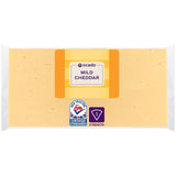 Ocado Mild Cheddar cheese 400g, imported from the UK