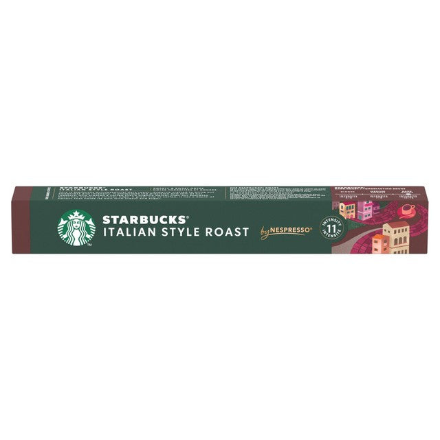 Starbucks Italian Roast coffee capsules 10 pack (British brand)