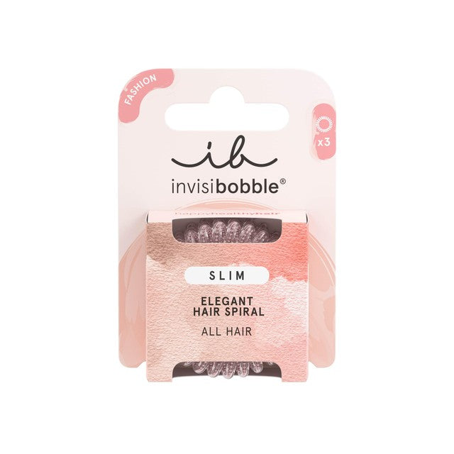 Invisibobble Slim Pink Monocle hair ring, UK version