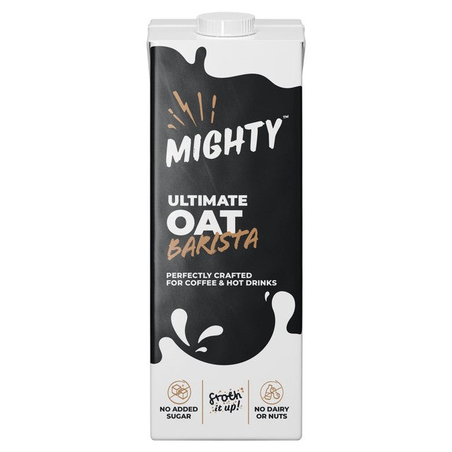 Mighty Milkology Barista Dairy Free Oat Milk Alternative for Coffee