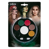 Boland Halloween makeup palette with 7 colours, UK version