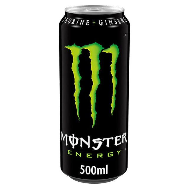 Monster traditional flavour energy drink 4 x 500ml multipack, imported from the UK