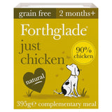 Forthglade Just 90% Chicken wet dog food 395g - British product