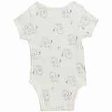 M&S Lion Bodysuits Grey Mix 0-3 Months Baby, imported from the UK