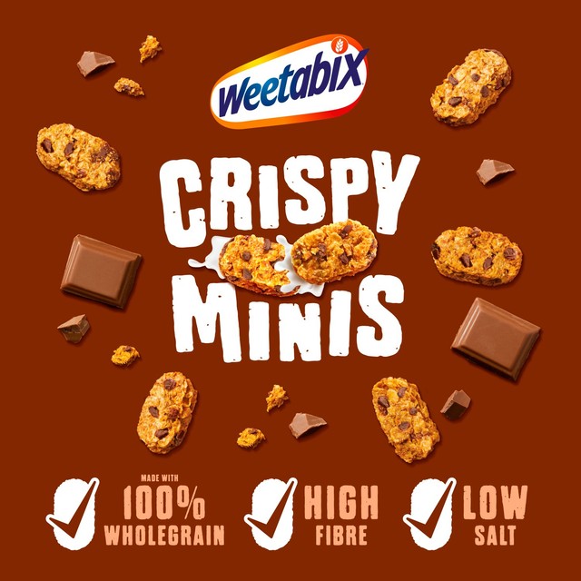 Weetabix Crispy Minis Chocolate cereal 500g (British brand)