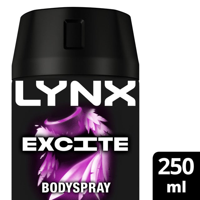 Lynx Excite Men's Body Spray 250ml, UK version