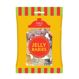 M&S Jelly Babies Fruit Flavoured Jelly Sweets 225g, imported from the UK
