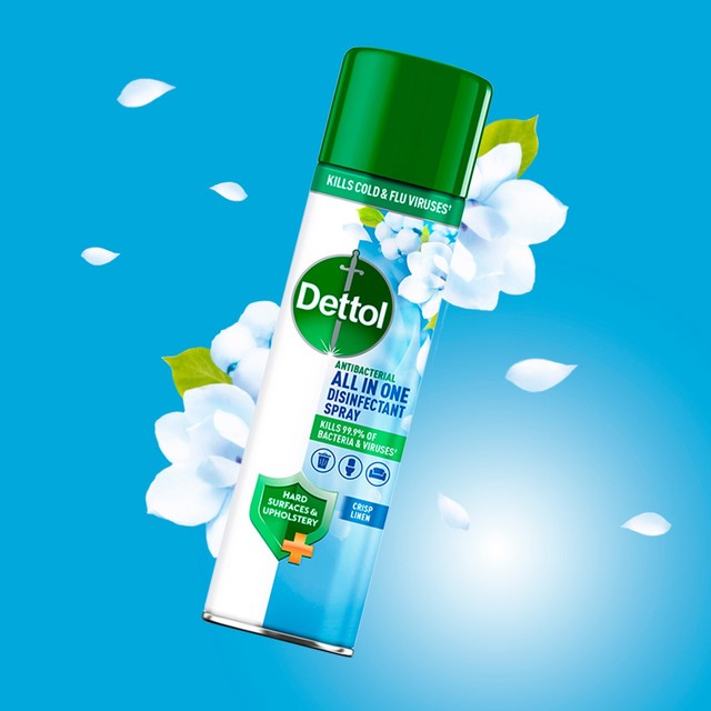 Dettol All-in-One Antibacterial Spray Crisp Linen