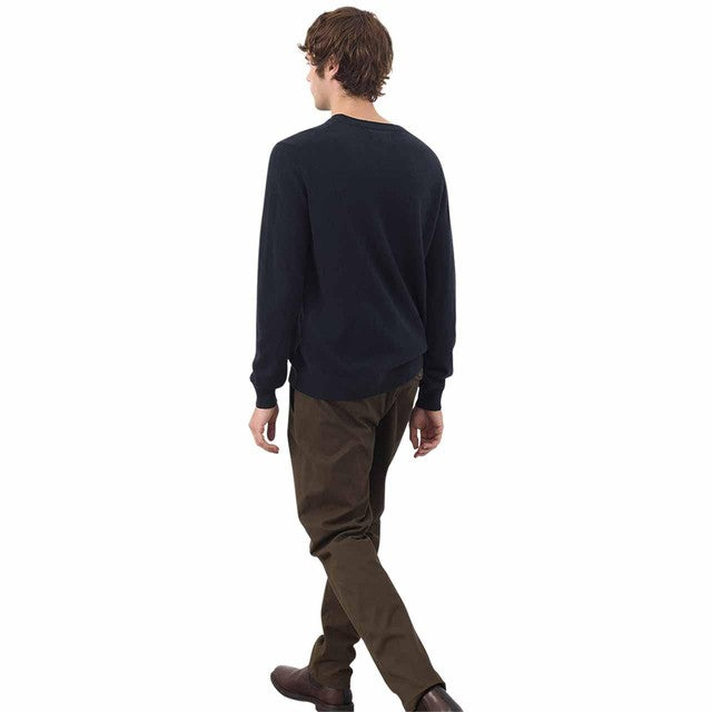 M&S Men's Autograph Pure Cashmere Jumper Navy S, imported from the UK