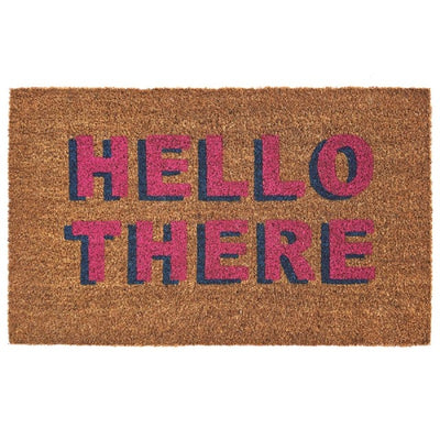 Phoenix My Mat Hello There Printed Coir Door Mat 45x75cm