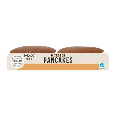M&S Scotch Pancakes Laget med gyldensirup 6 stk