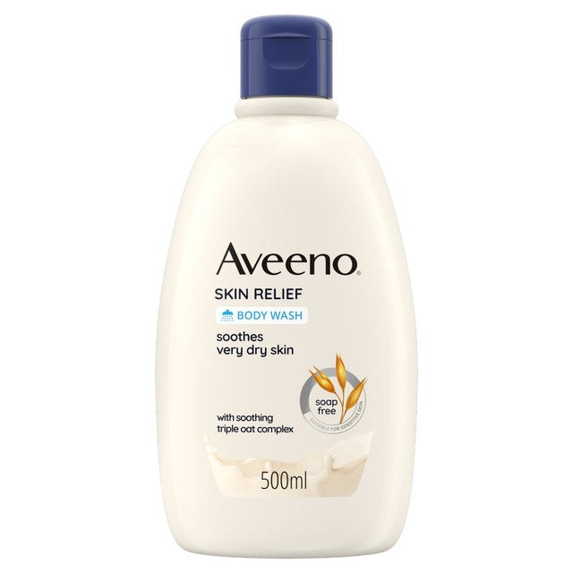 Aveeno Skin Relief Body Wash for dry skin 500ml - British product