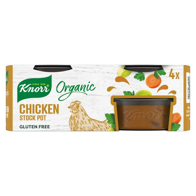 Knorr Organic Chicken Stock Pot 104g, UK version