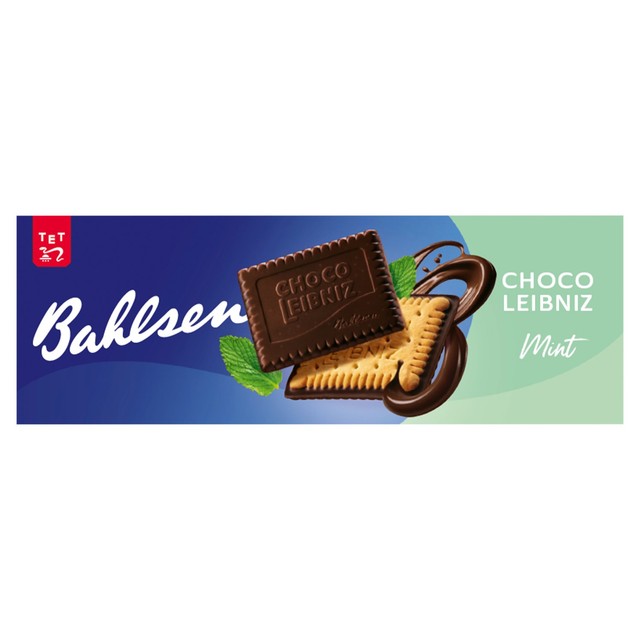 Bahlsen mint chocolate biscuits 111g - British product