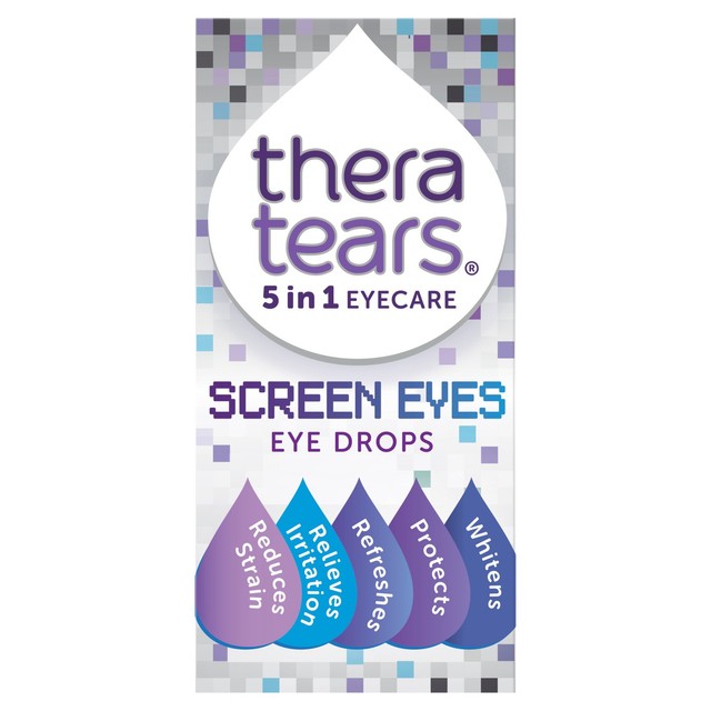 TheraTears 5 in 1 Screen Eyes eye drops 10ml (British brand)